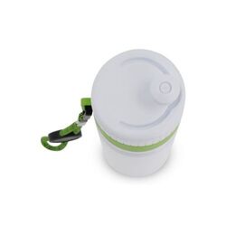 Bidon de sport avec bord et cordon 750ml