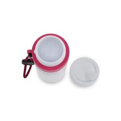 Bidon de sport avec bord et cordon 750ml