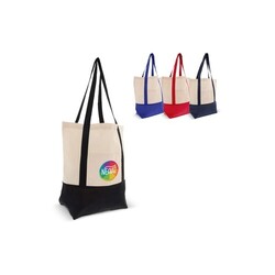 Sac à provisions en coton OEKO-TEX® 140g/m² 40x10x35cm
