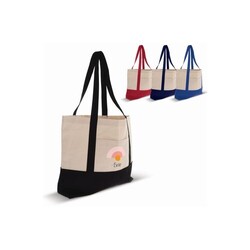 Sac de plage toile de coton OEKO-TEX® 280g/m² 42x10x30cm