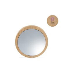 Miroir en bambou