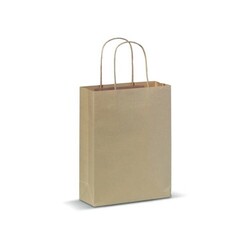 Sac papier anses torsadées 90g/m² 18x8x22cm