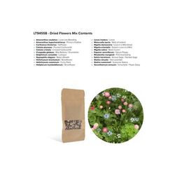 Sachets de graines de fleurs séchées 4 grammes