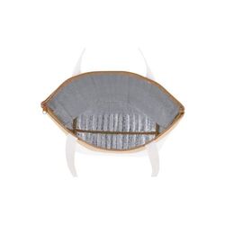 Sac isotherme de plage coton/jute 43x33x14 cm