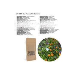 Sachets de graines de fleurs coupées 4 grammes
