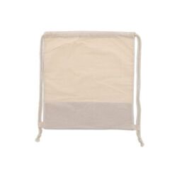 Sac Liège/Jute avec cordelettes en coton 38x41cm