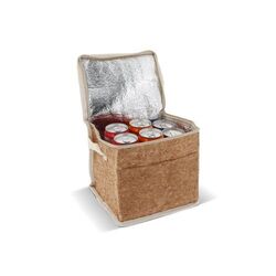 Sac isotherme liège carré 22x18x18cm