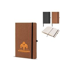 Carnet A5 couverture rigide en cuir recyclé