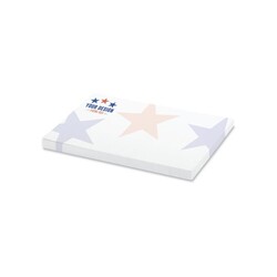 100 feuilles Repositionnables, 100x72mm, quadrie.