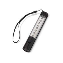 Lampe torche alu 5 + 8 LED avec aimant