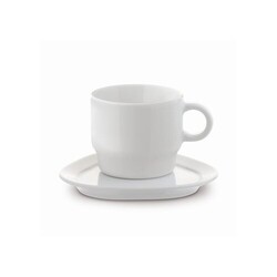 Tasse et soucoupe triangulaire Satellite 180ml