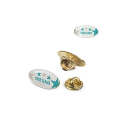 Pins oval 20x12mm