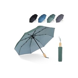 Parapluie pliable 21” en R-PET. Ouverture automatique