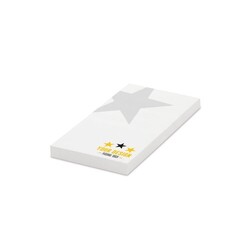 100 feuilles Repositionnables, 50x72mm, quadrie.