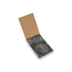Carnet reporter en papier de roche