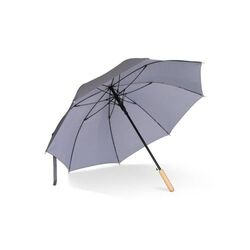 Parapluie bâton 25” en R-PET. Poignée droite, ouverture automatique