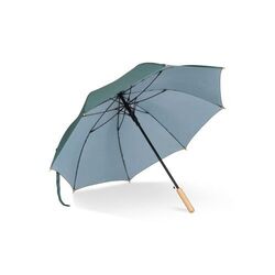 Parapluie bâton 25” en R-PET. Poignée droite, ouverture automatique