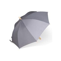 Parapluie bâton 25” en R-PET. Poignée droite, ouverture automatique