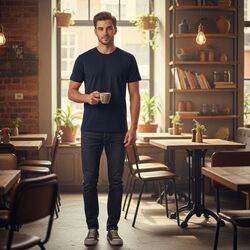 Tee-Shirt homme coton bio 170g LUCIEN