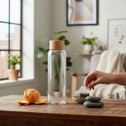 Bouteille en verre 500ml AQUA