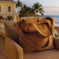 Sac voyage coton recyclé NATURA