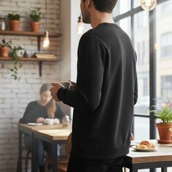 Sweat-shirt coton bio 310g THEO