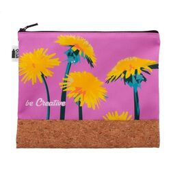 Trousse de maquillage personnalisée CreaBeauty Cork L RPET