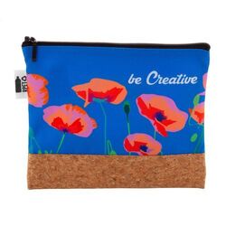 Trousse de maquillage personnalisée CreaBeauty Cork M RPET