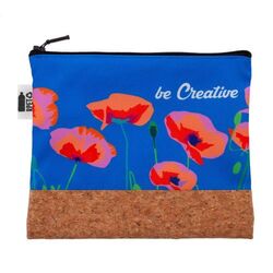 Trousse de maquillage personnalisée CreaBeauty Cork M RPET