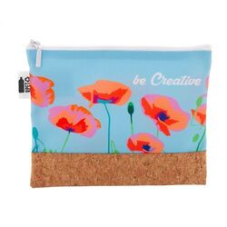 Trousse de maquillage personnalisée CreaBeauty Cork M RPET