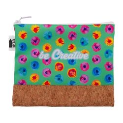 Trousse de maquillage personnalisée CreaBeauty Cork M RPET