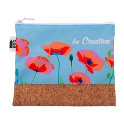 Trousse de maquillage personnalisée CreaBeauty Cork M RPET