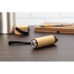 Lampe De Poche En Bambou Bloomen