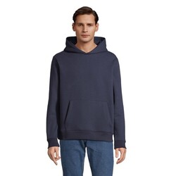 Sweat à capuche LEO Bleu Marine L