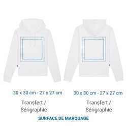 Sweat à capuche LEO Bleu Marine L