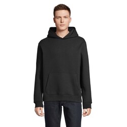 Sweat à capuche LEO Bleu Marine L