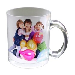Mug en verre Dépoli - 325 ml