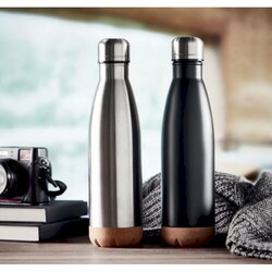 Bouteille isotherme CORK - 500 ml Noir