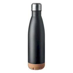 Bouteille isotherme CORK - 500 ml Noir
