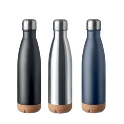 Bouteille isotherme CORK - 500 ml Noir