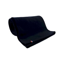 Plaid français RENNES avec ourlet - Bleu Marine