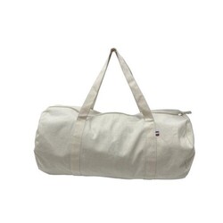 Sac de sport français TOM BIO - Ecru