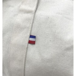 Sac de sport français TOM BIO - Ecru