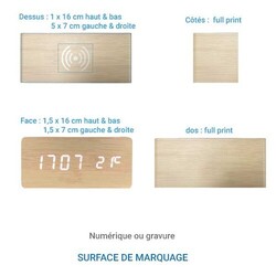 Chargeur multifonction 4 en 1 CLOCK