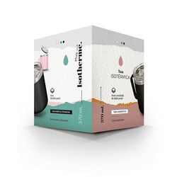 MUG ISOTHERME DOUBLE PAROI INOX AVEC COUVERCLE