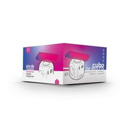 MULTIPRISE CUBE AVEC CHARGEUR PAR INDUCTION ET RALLONGE
