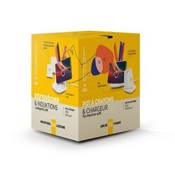 CHARGEUR INDUCTION OU CABLE POT A CRAYONS
