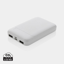Powerbank 5000 mAh en plastique recyclé RCS