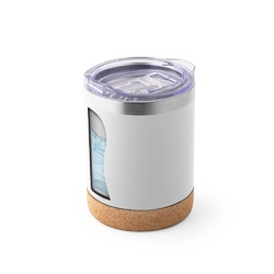 SOLBERG TUMBLER. Tasse de voyage 400mL en acier inox