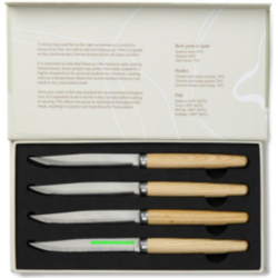 VINGA Couteaux à viande 4pcs Retro